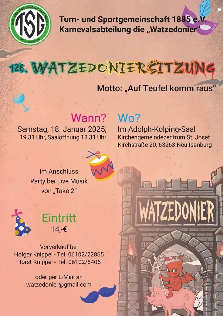 126. Watzedonier Sitzung